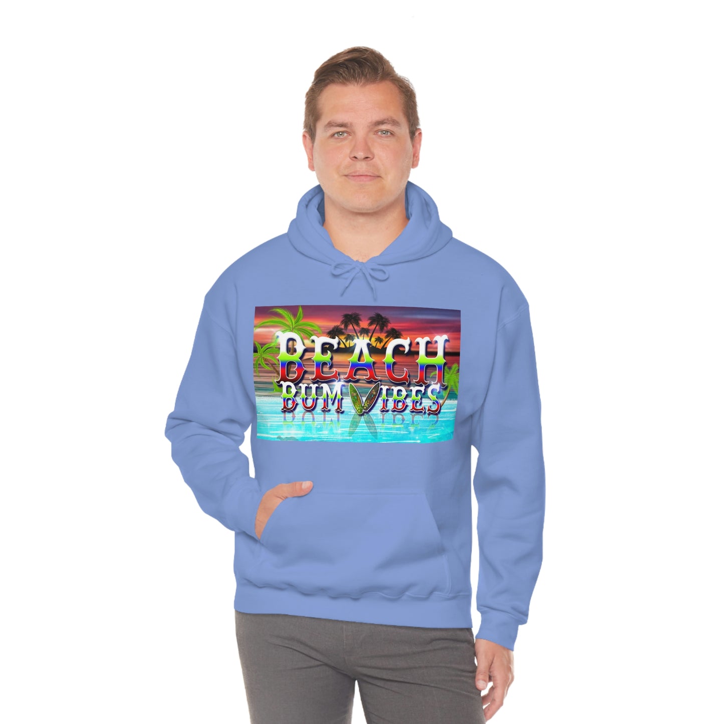 Unisex Heavy Blend™ Hooded Sweatshirt Beach Bum Vibes Edition