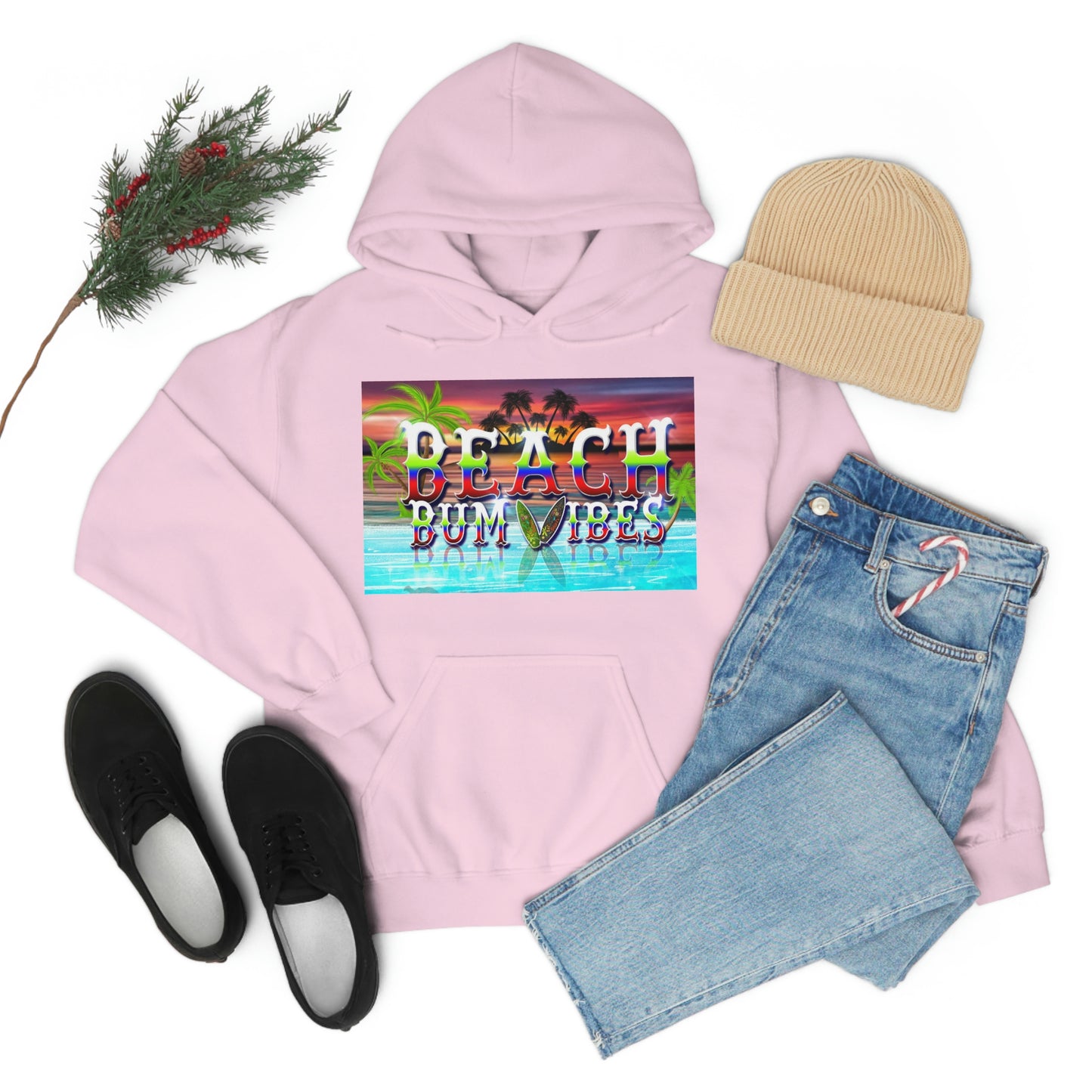 Unisex Heavy Blend™ Hooded Sweatshirt Beach Bum Vibes Edition