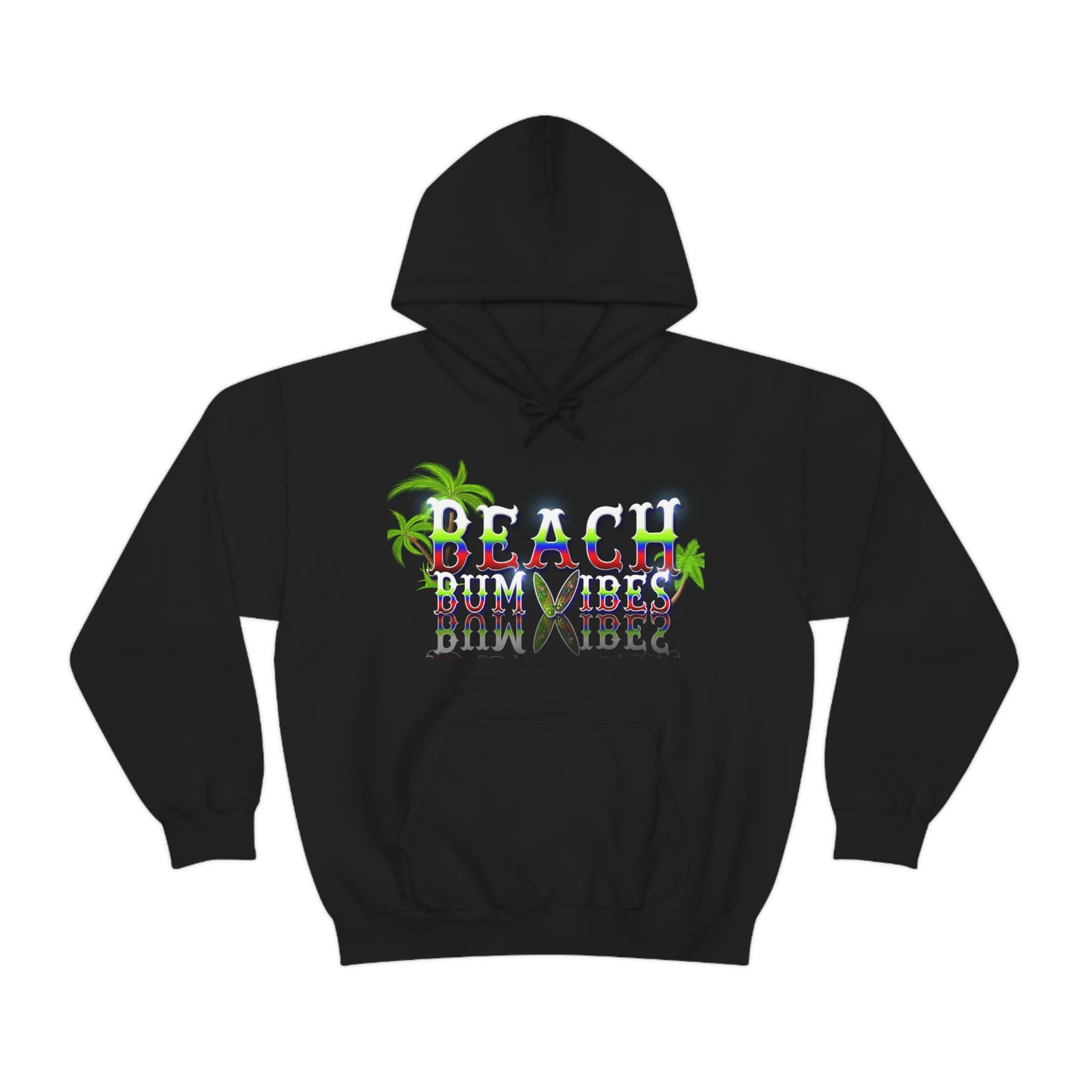 Unisex Heavy Blend™ Hooded Sweatshirt Beach Bum Vibes All Year Long