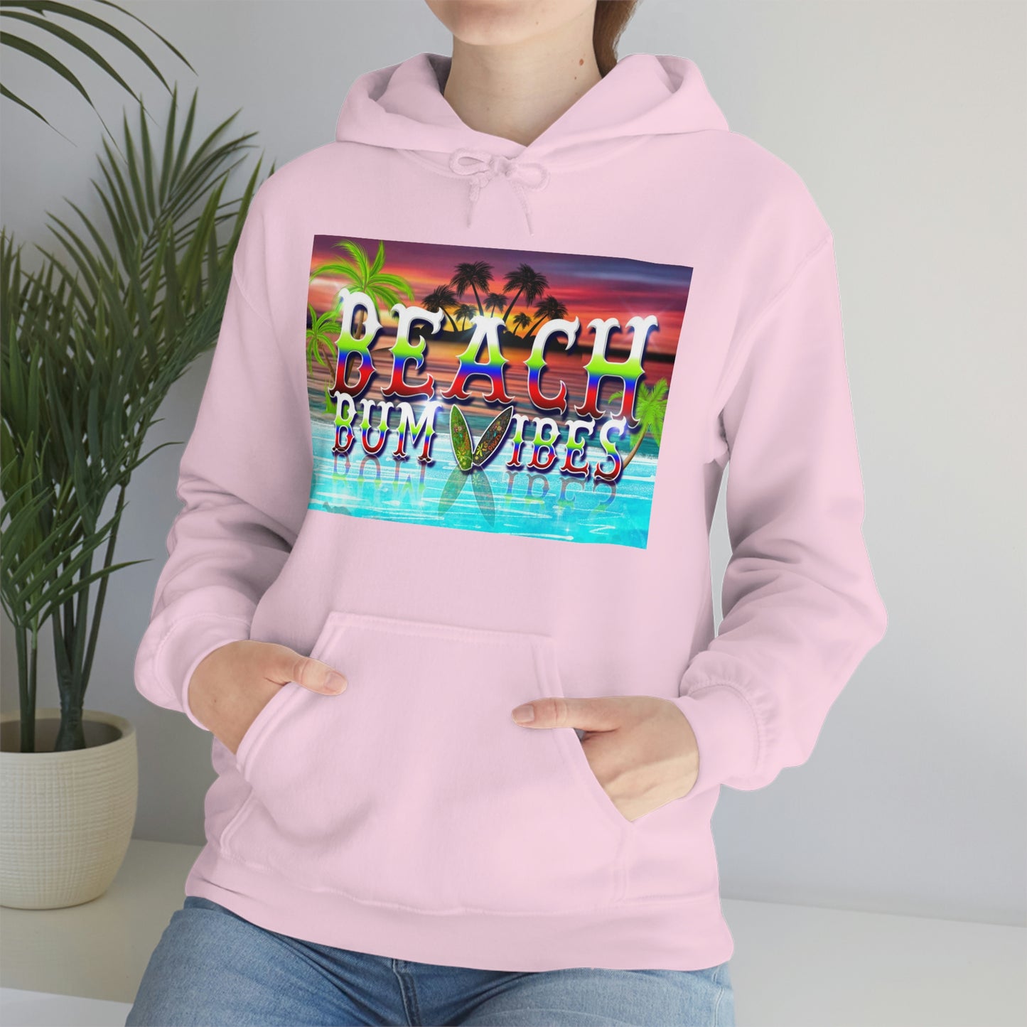 Unisex Heavy Blend™ Hooded Sweatshirt Beach Bum Vibes Edition