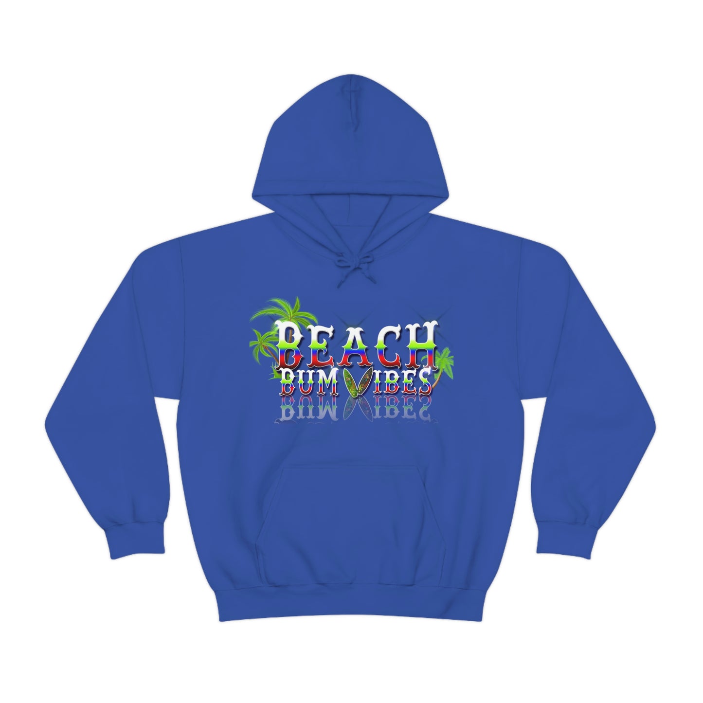 Unisex Heavy Blend™ Hooded Sweatshirt Beach Bum Vibes All Year Long