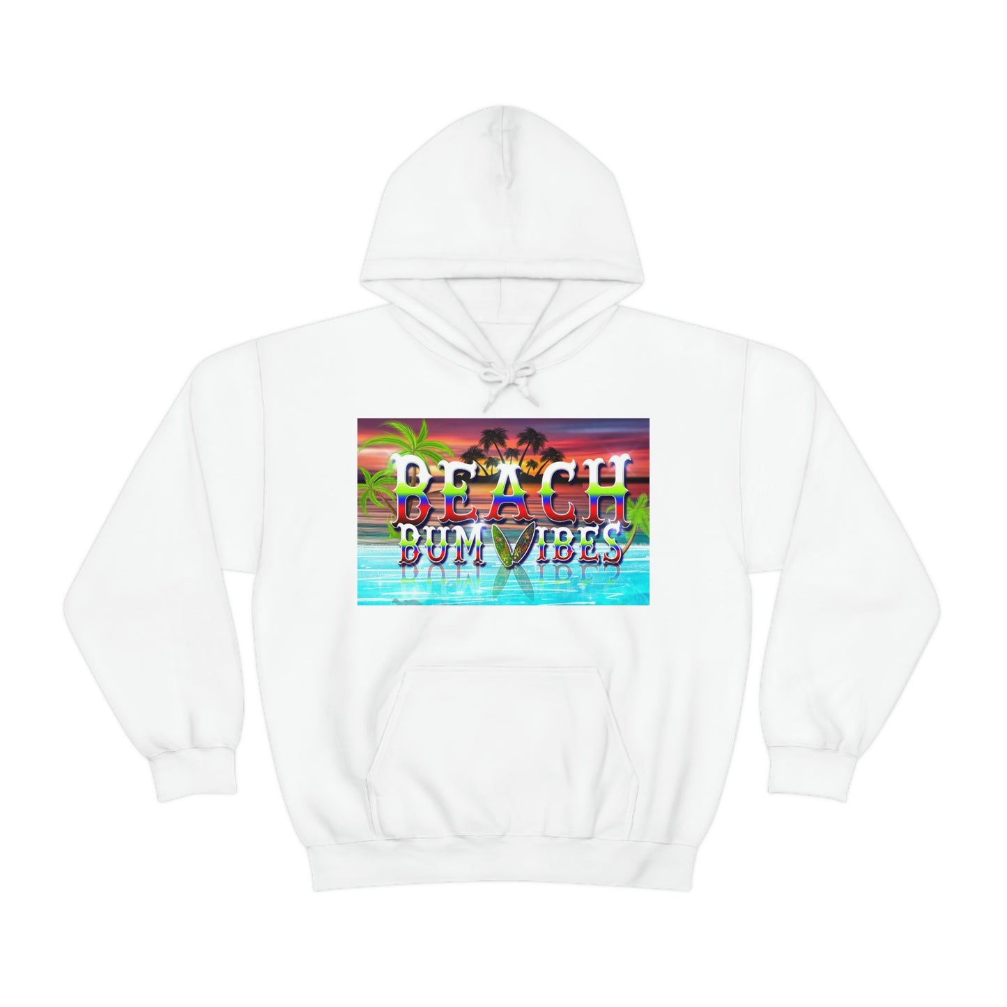 Unisex Heavy Blend™ Hooded Sweatshirt Beach Bum Vibes Edition