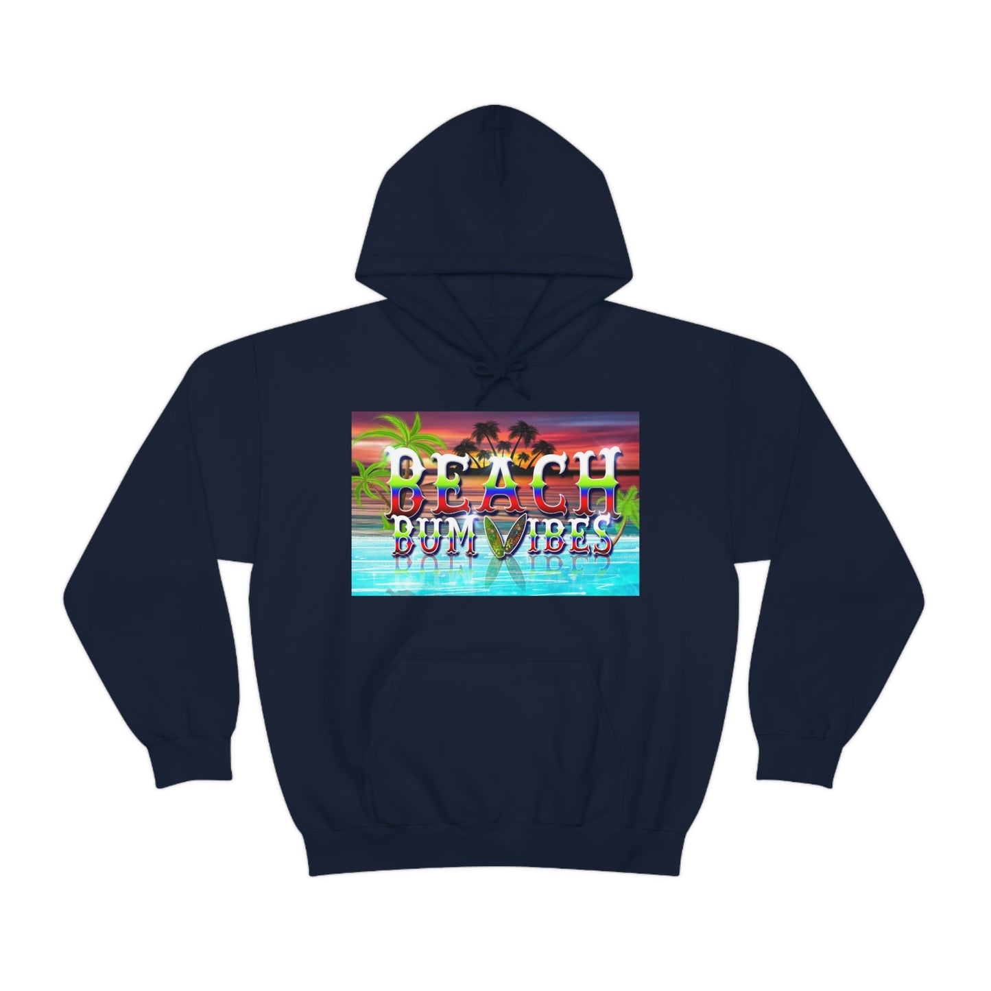 Unisex Heavy Blend™ Hooded Sweatshirt Beach Bum Vibes Edition