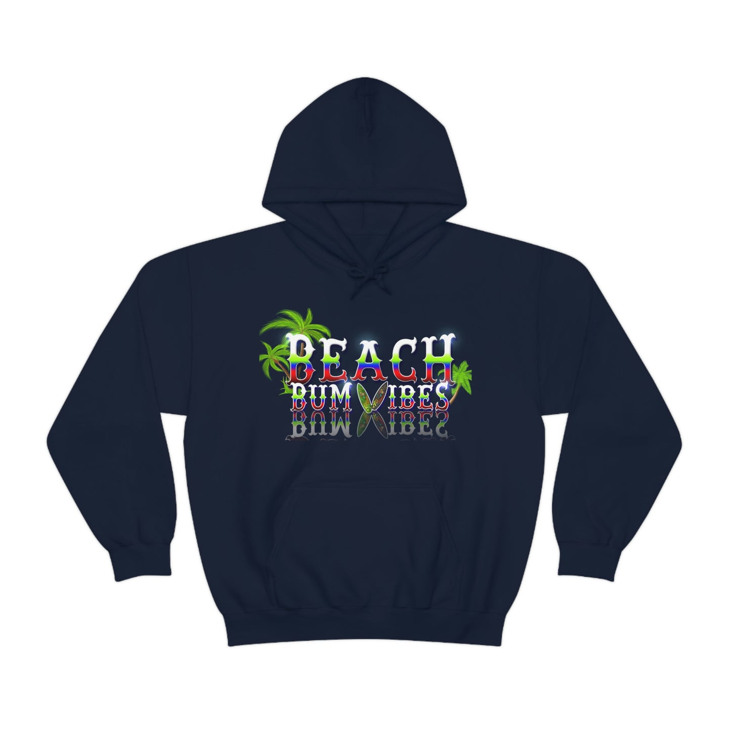 Unisex Heavy Blend™ Hooded Sweatshirt Beach Bum Vibes All Year Long