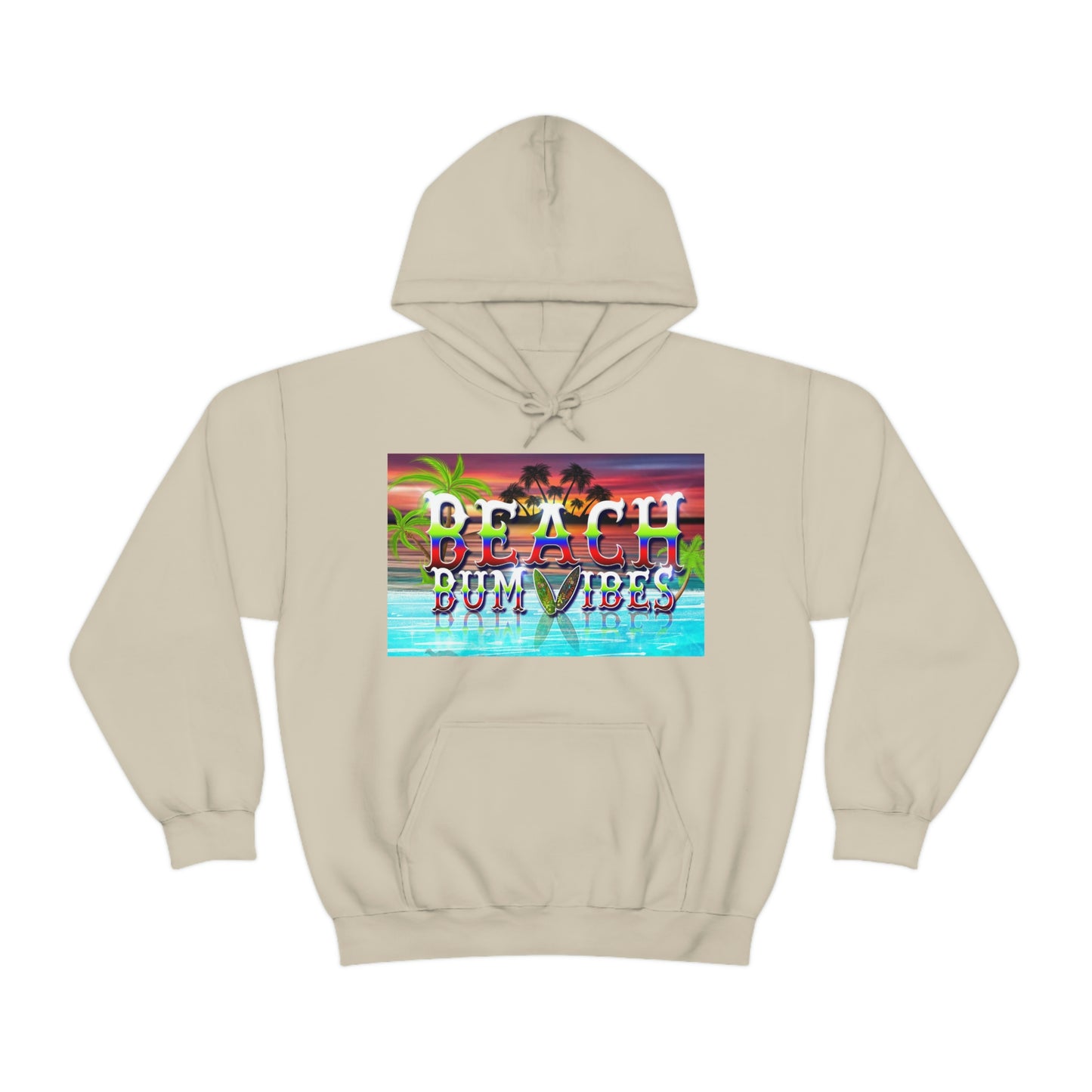 Unisex Heavy Blend™ Hooded Sweatshirt Beach Bum Vibes Edition