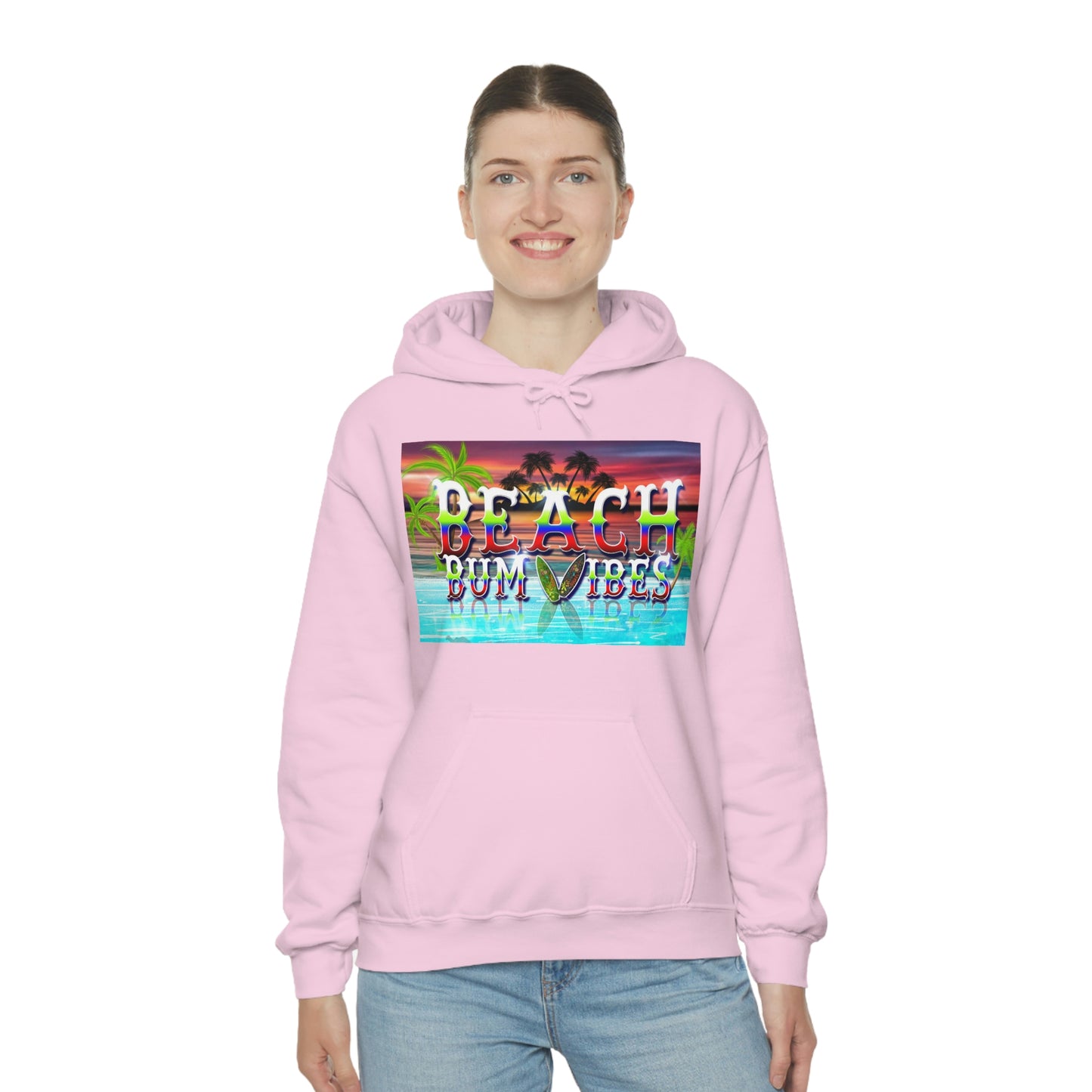 Unisex Heavy Blend™ Hooded Sweatshirt Beach Bum Vibes Edition