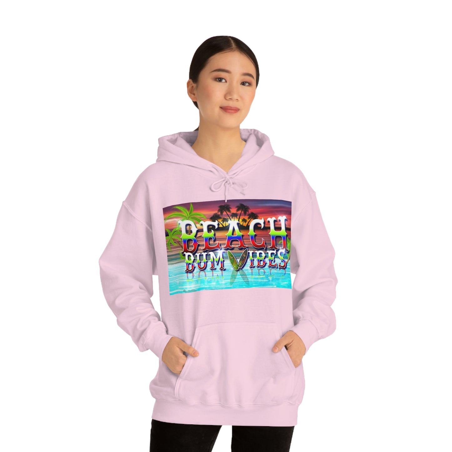 Unisex Heavy Blend™ Hooded Sweatshirt Beach Bum Vibes Edition