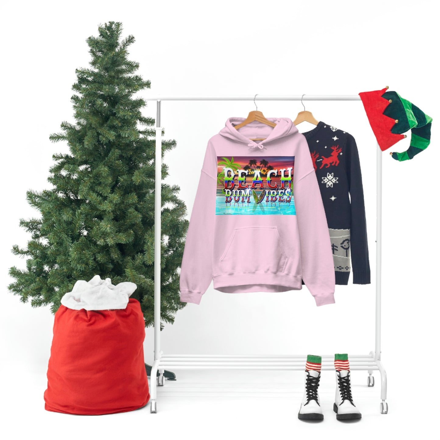 Unisex Heavy Blend™ Hooded Sweatshirt Beach Bum Vibes Edition