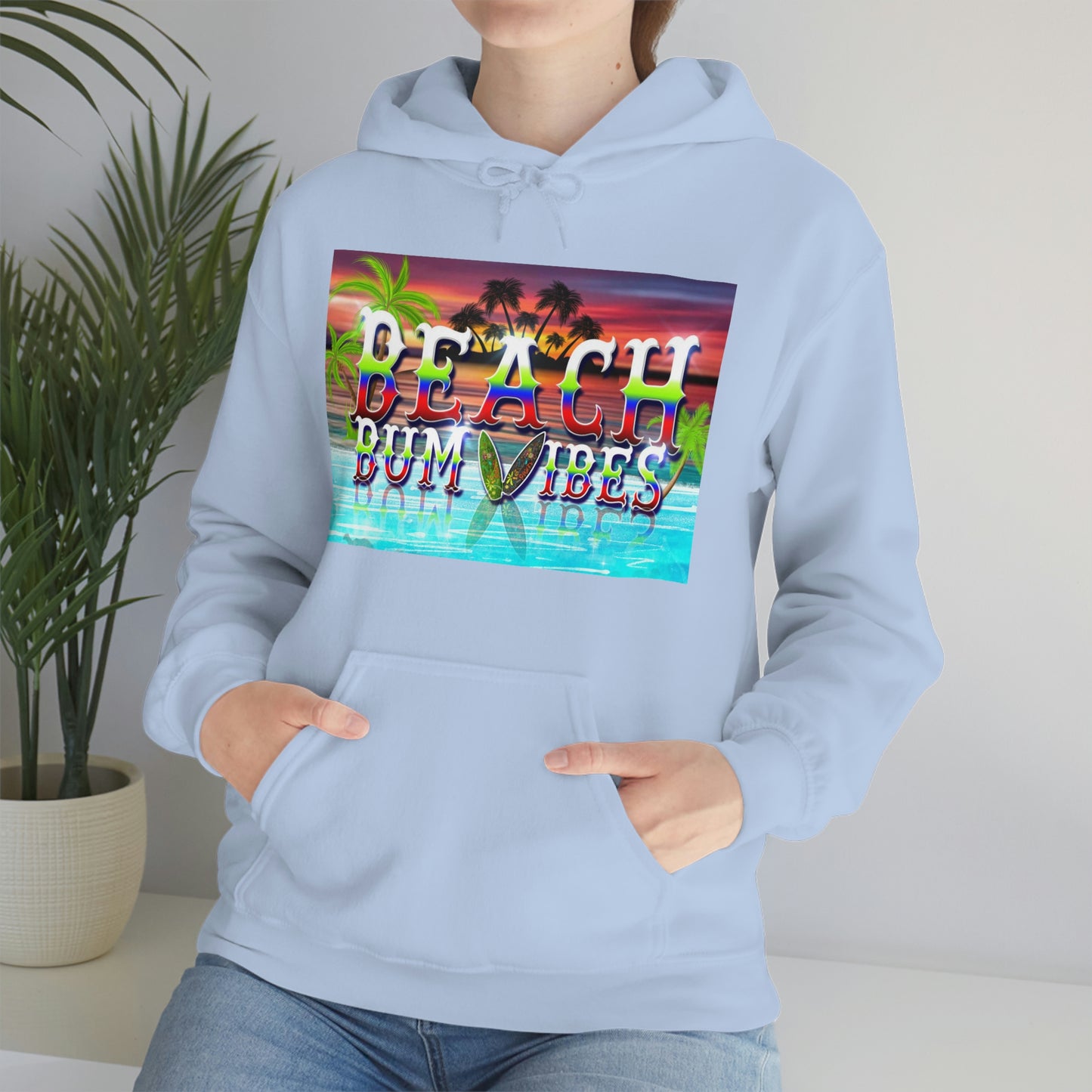 Unisex Heavy Blend™ Hooded Sweatshirt Beach Bum Vibes Edition