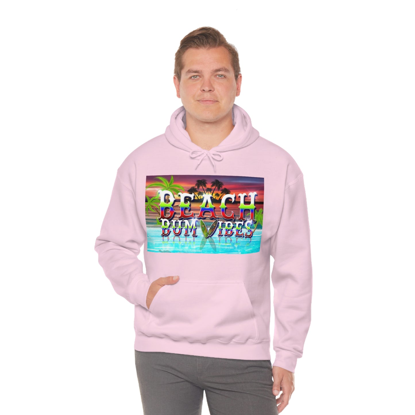 Unisex Heavy Blend™ Hooded Sweatshirt Beach Bum Vibes Edition