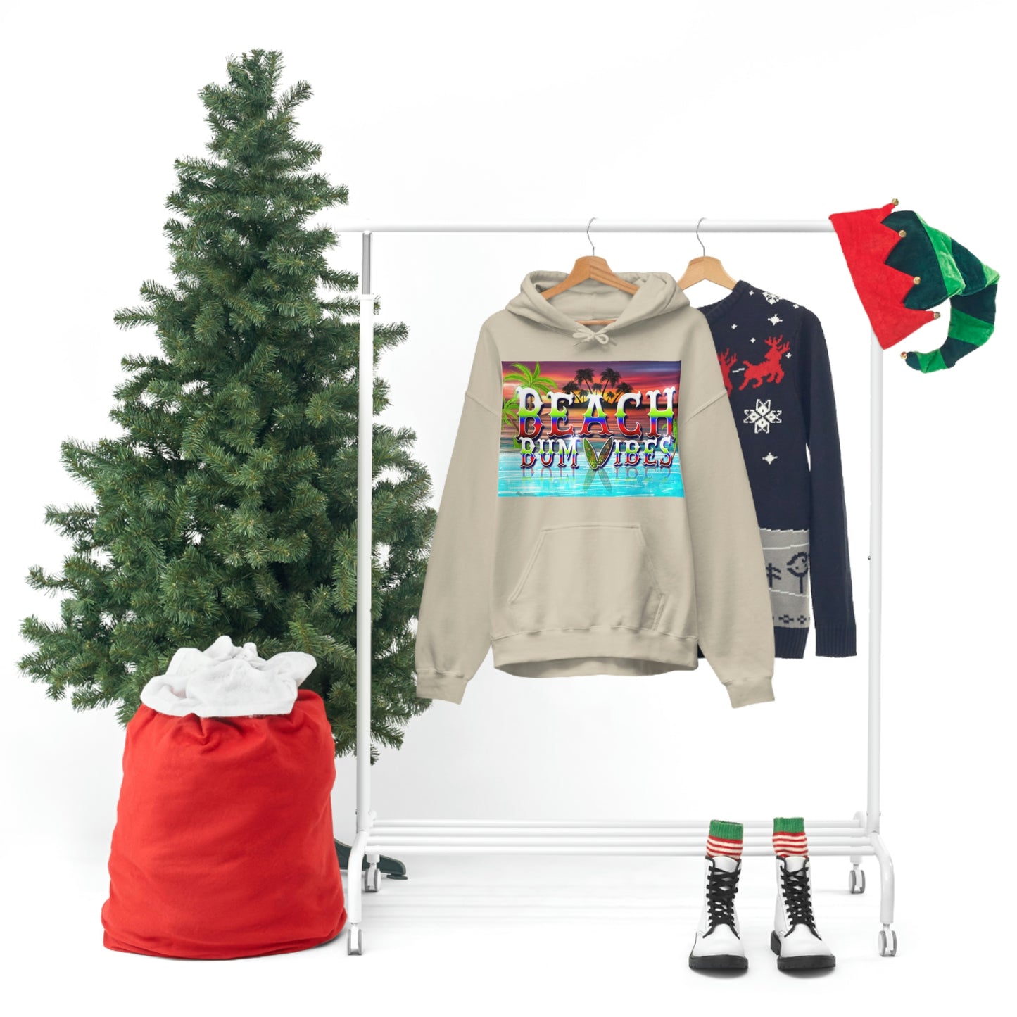 Unisex Heavy Blend™ Hooded Sweatshirt Beach Bum Vibes Edition