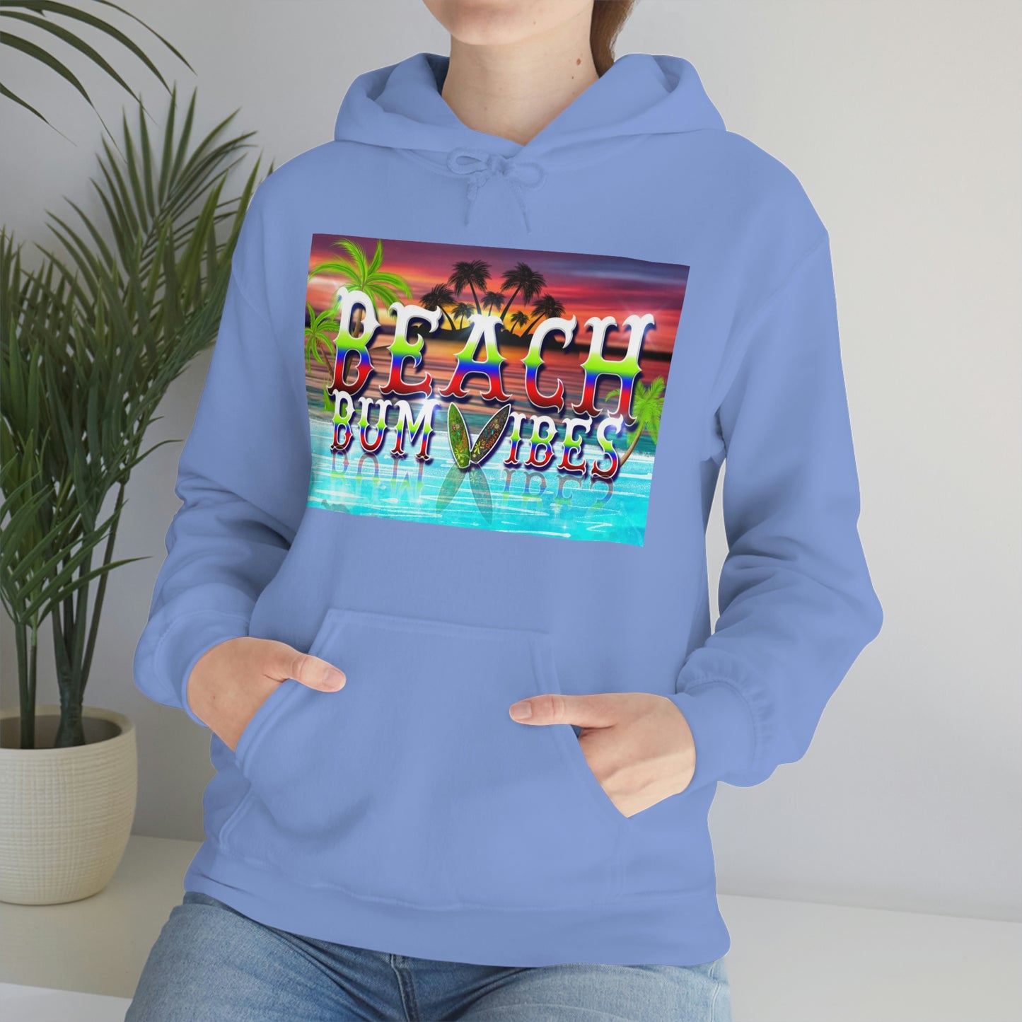 Unisex Heavy Blend™ Hooded Sweatshirt Beach Bum Vibes Edition
