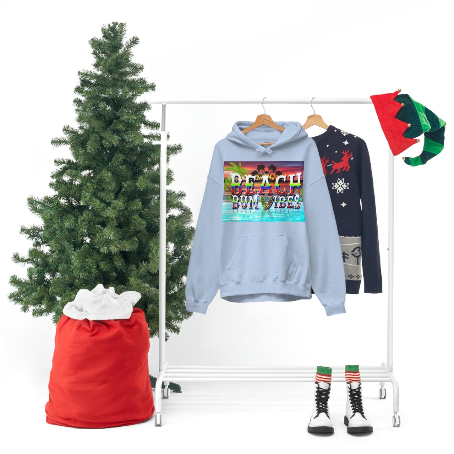 Unisex Heavy Blend™ Hooded Sweatshirt Beach Bum Vibes Edition