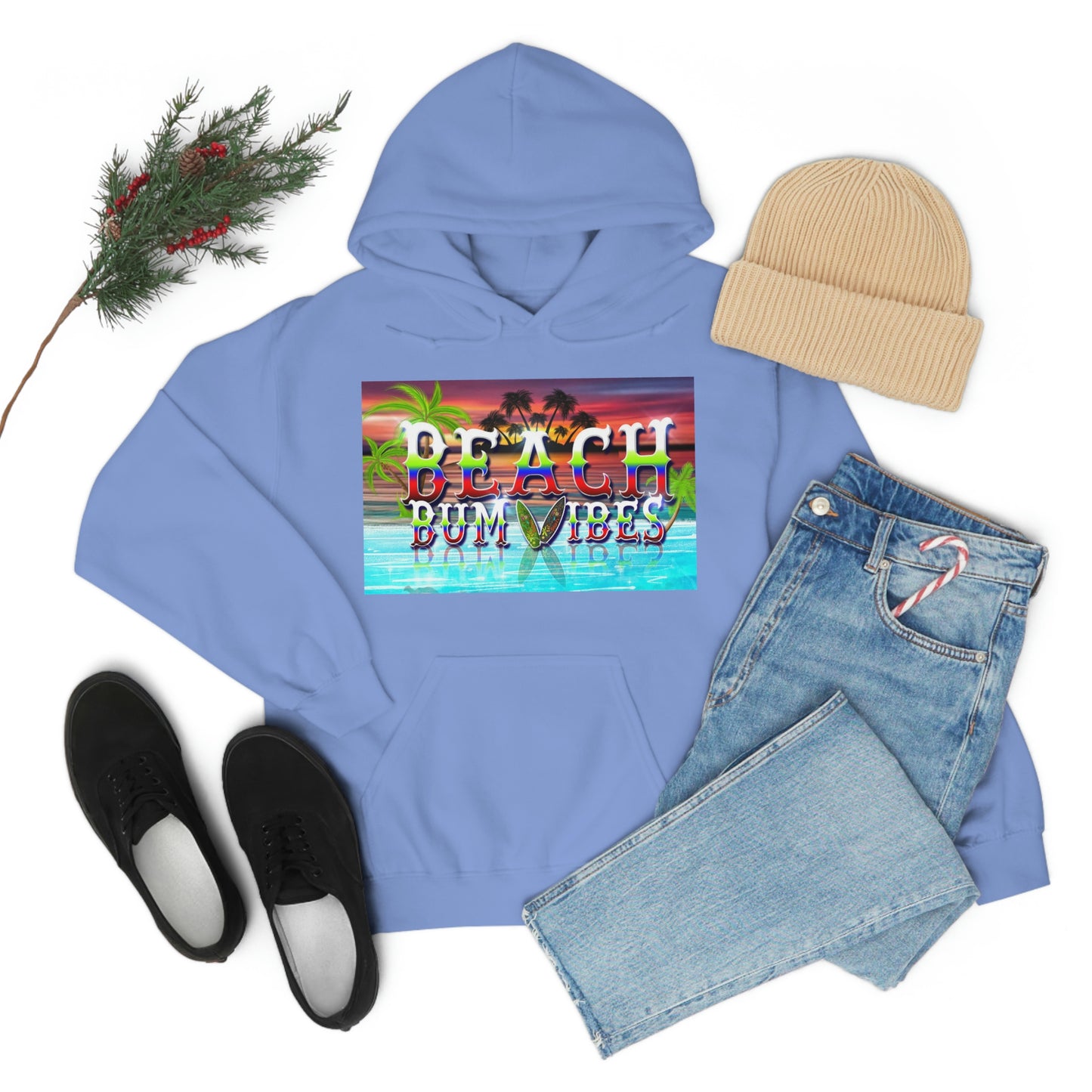 Unisex Heavy Blend™ Hooded Sweatshirt Beach Bum Vibes Edition
