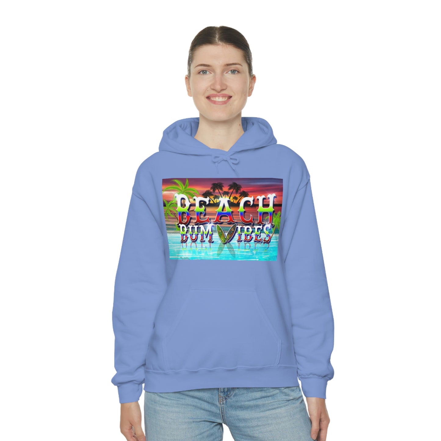 Unisex Heavy Blend™ Hooded Sweatshirt Beach Bum Vibes Edition