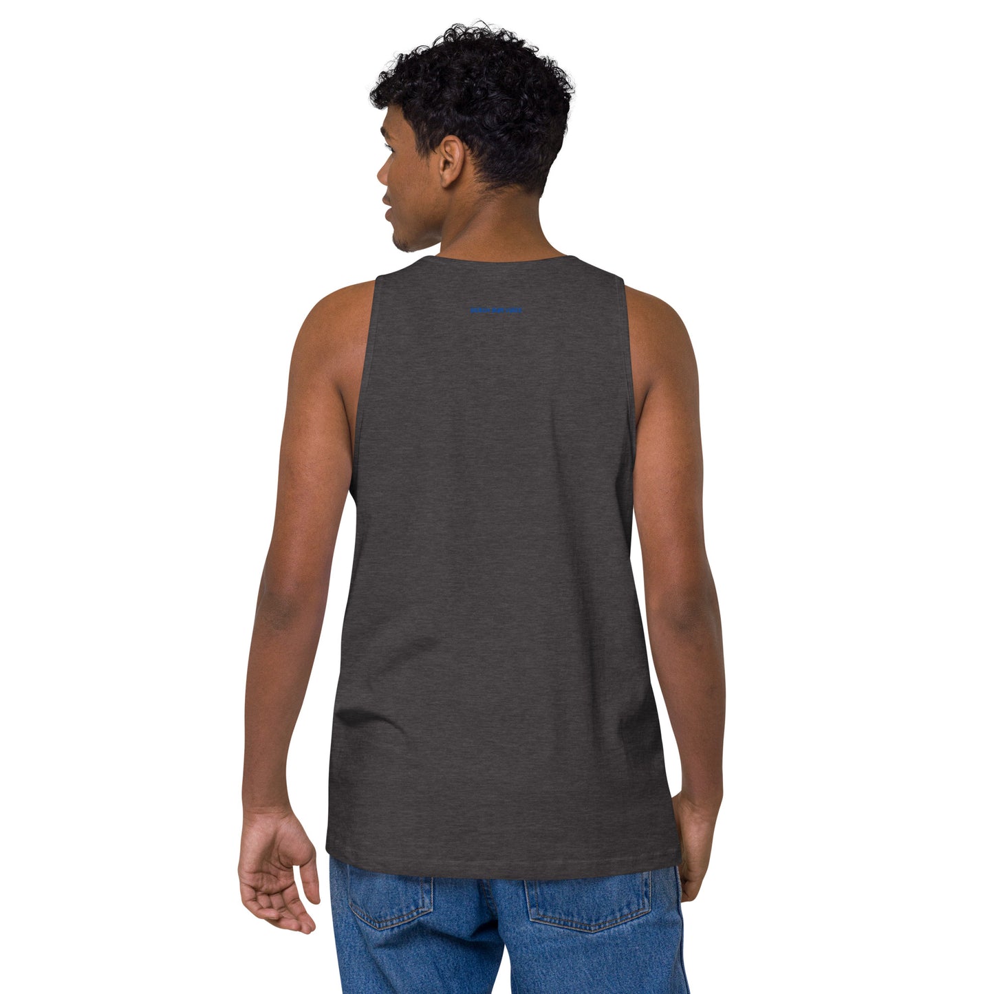 Beach Bum Vibes Men’s premium tank top