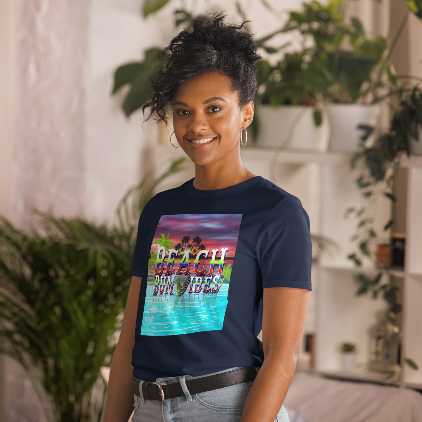 Beach Bum Vibes Edition-Short-Sleeve Unisex T-Shirt