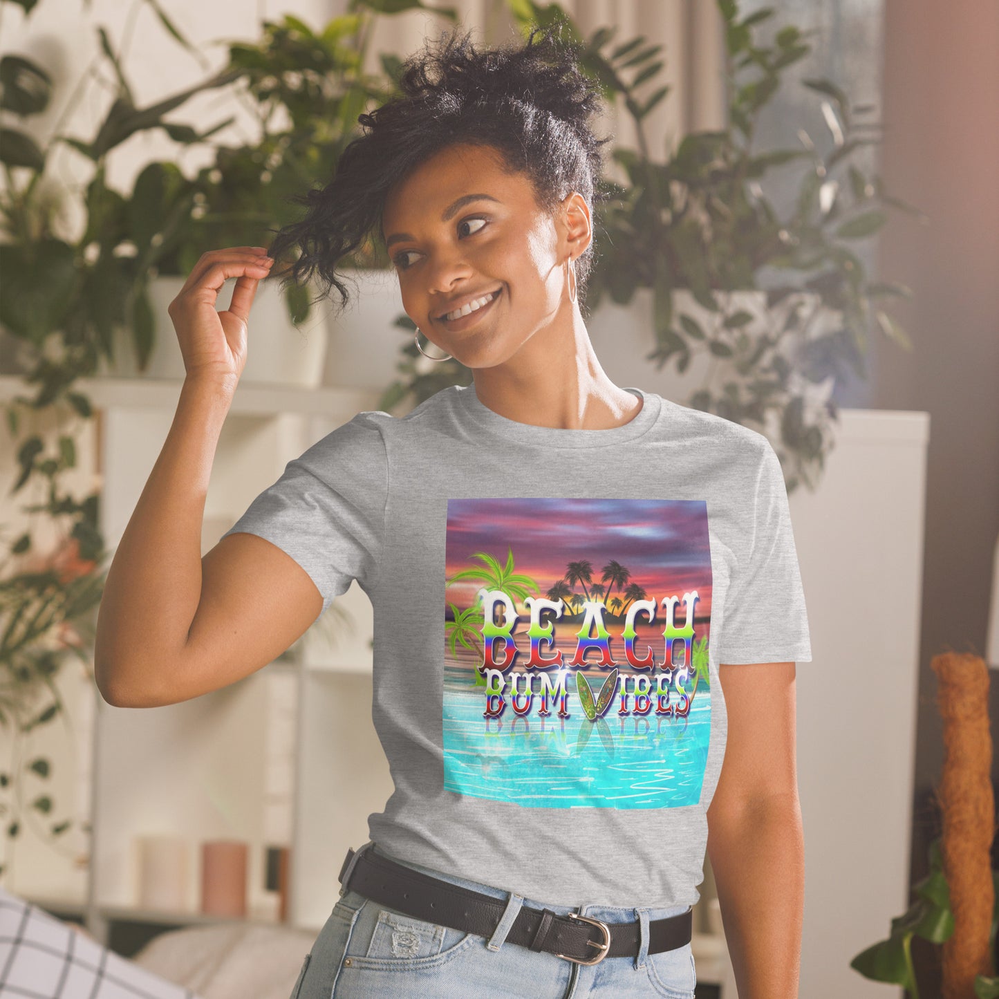 Beach Bum Vibes Edition-Short-Sleeve Unisex T-Shirt