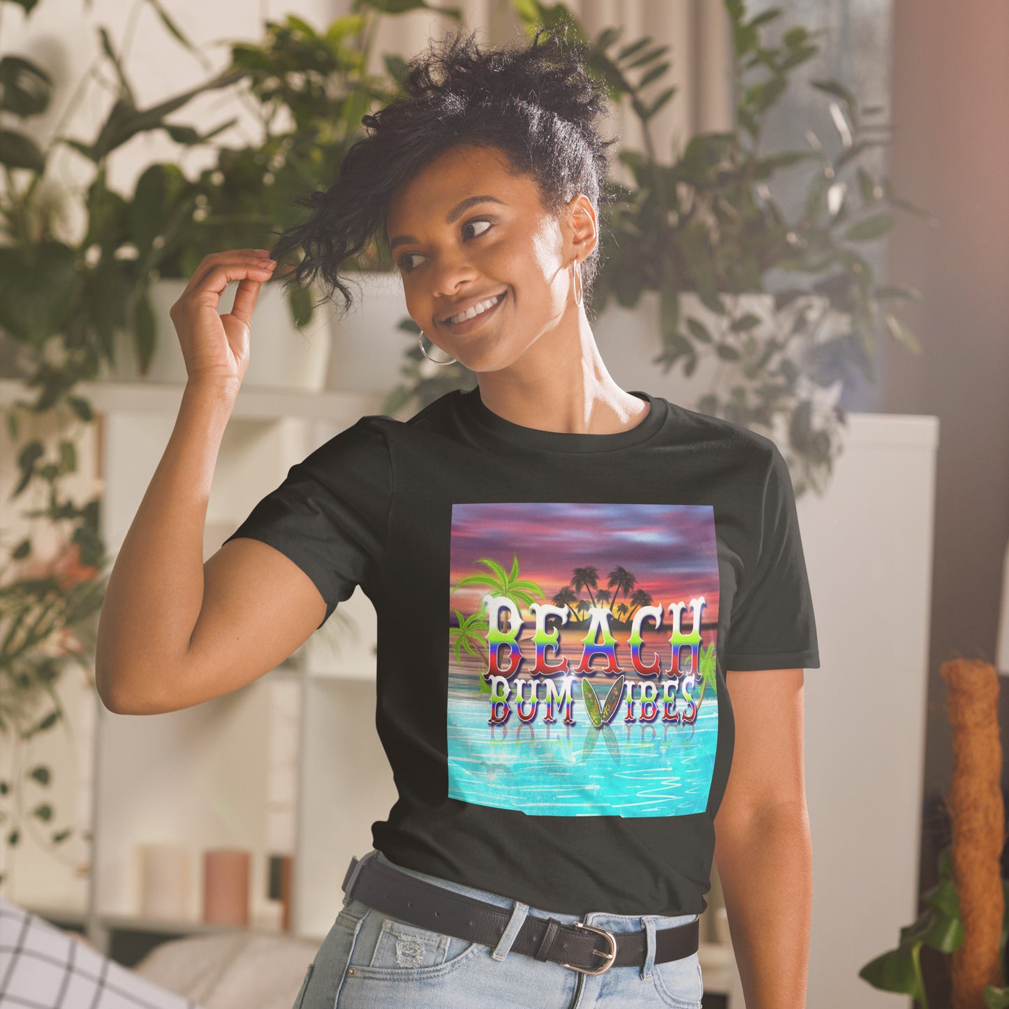Beach Bum Vibes Edition-Short-Sleeve Unisex T-Shirt