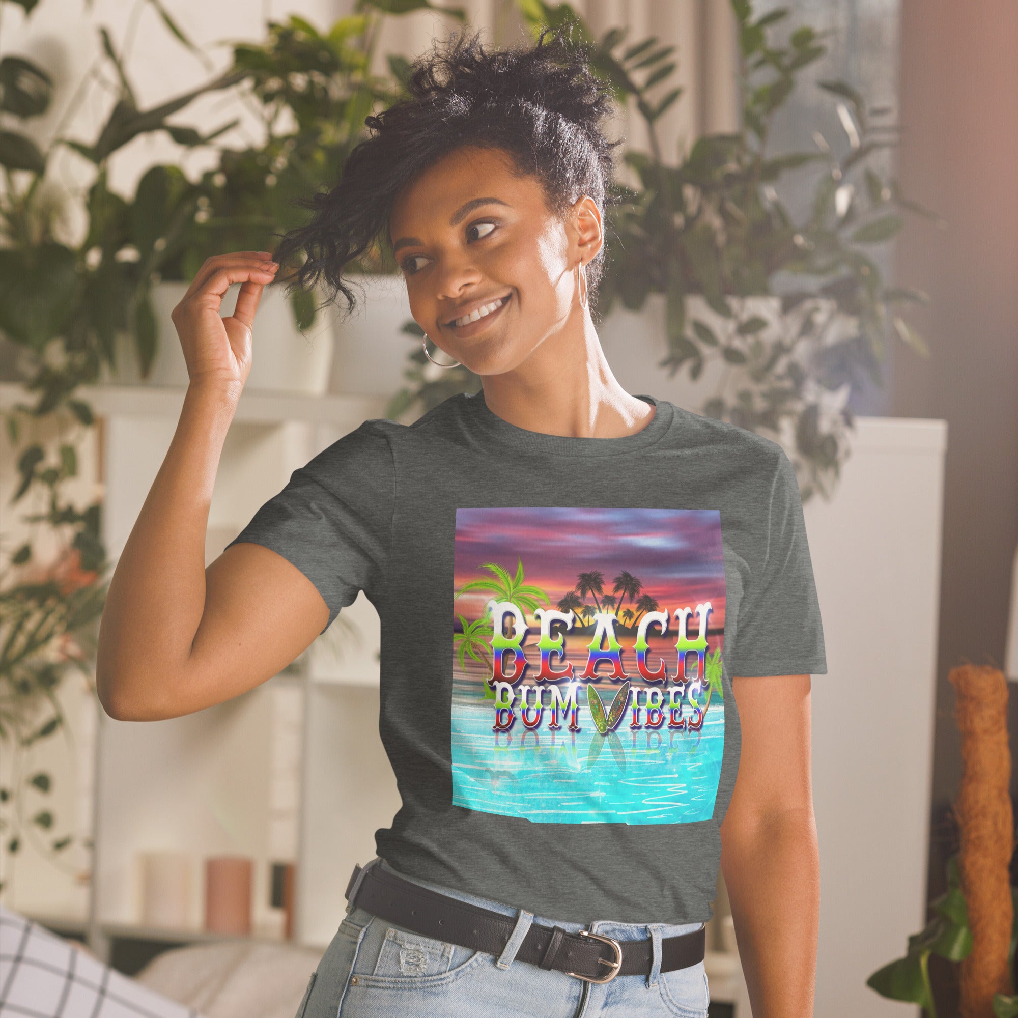 Beach Bum Vibes Edition-Short-Sleeve Unisex T-Shirt